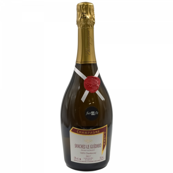 Cuvèe Flore Brut Champagne AOC Sanchez Le Guedard