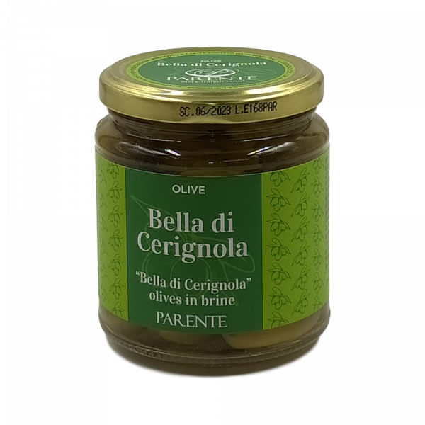 Olive Bella di Cerignola in Salamoia 180g Parente